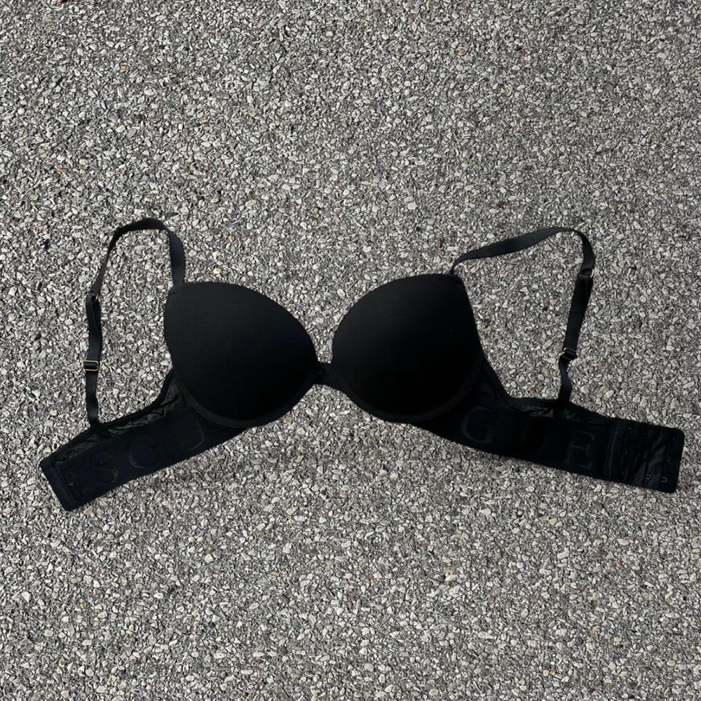 GUESS BLACK Lace Bra 34D